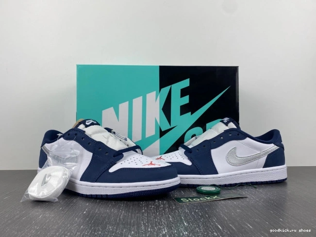 Cheap Midnight SB Jordan 1 Low Navy CJ7891-400 0703
